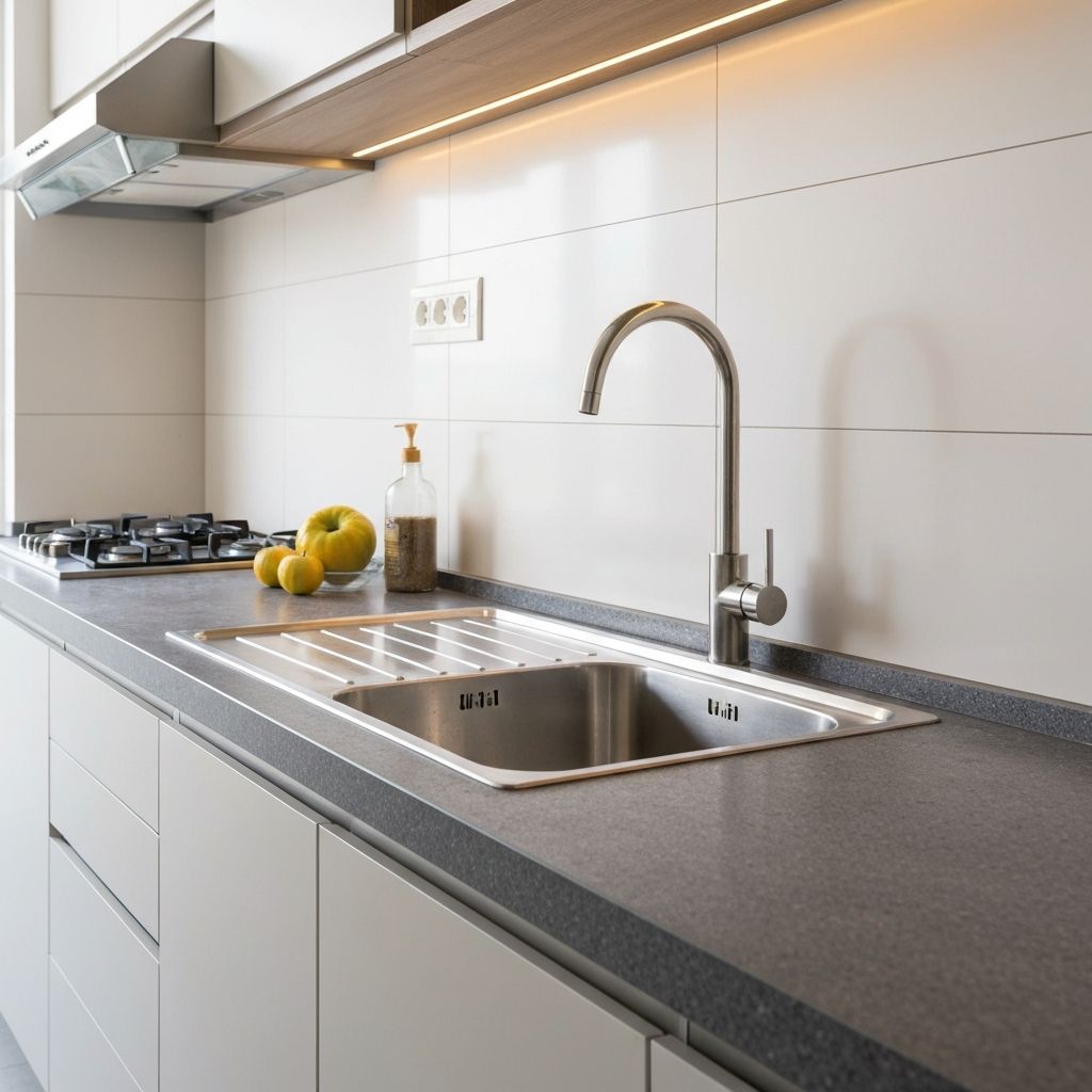 Kitchen plumbing work